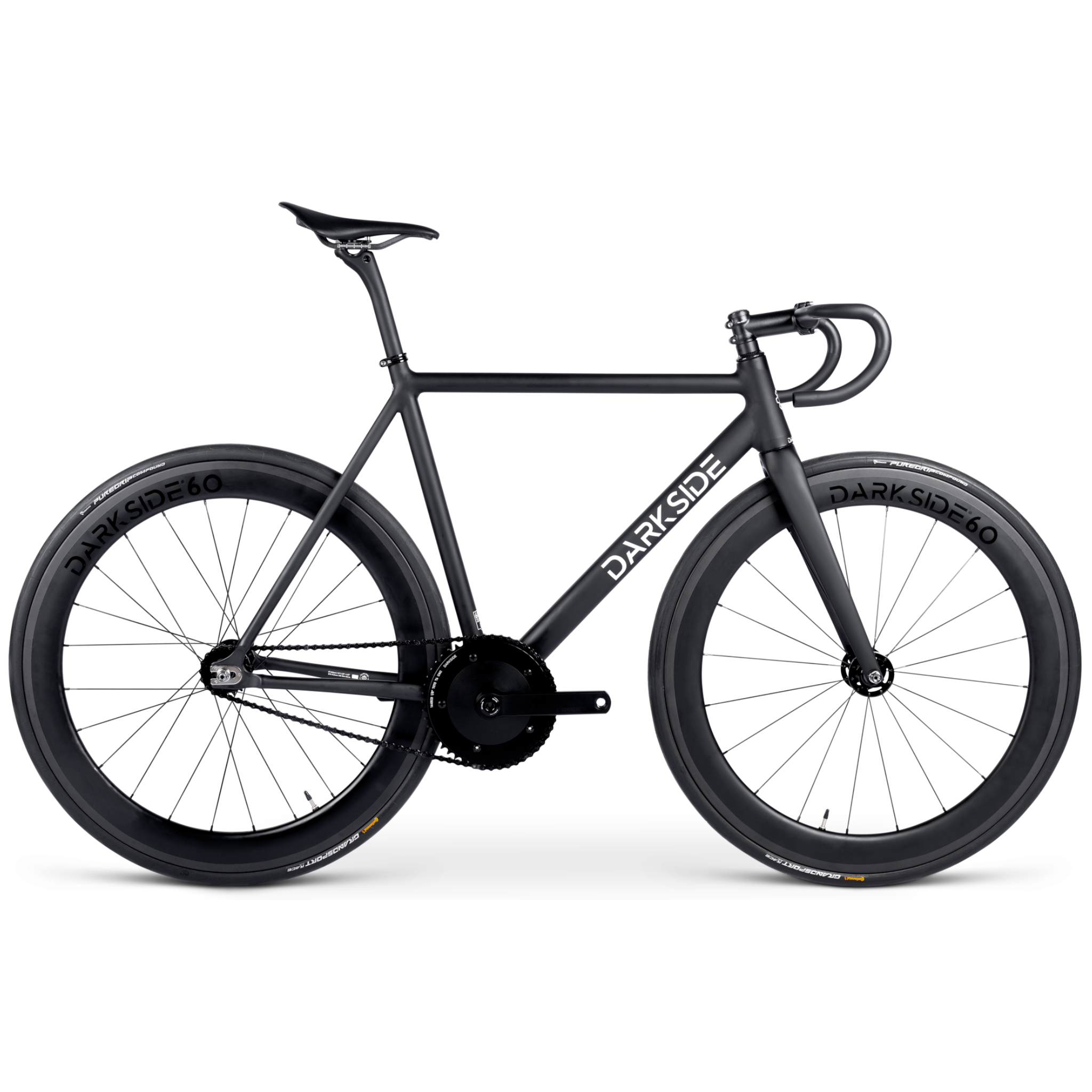 matt schwarzes mountainbike MANNHEIM TRACK DB CF black matt – DARKSIDE BICYCLES