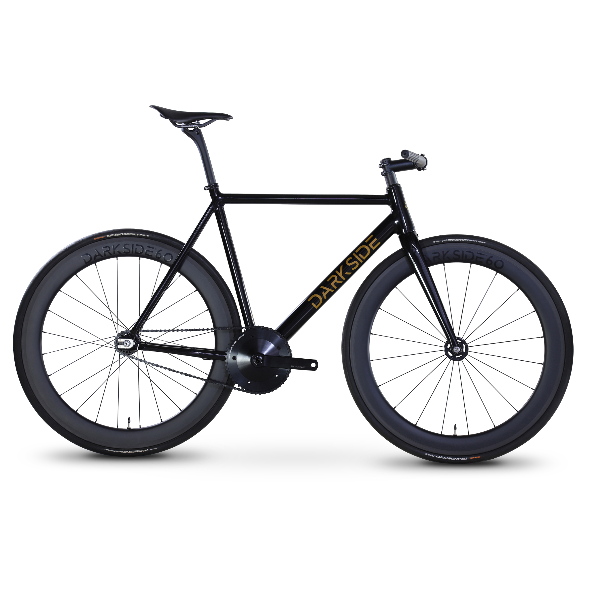 fixed gear rahmenset MANNHEIM FRAMESET midnight Black midnight Black / S / 50 / Down tube